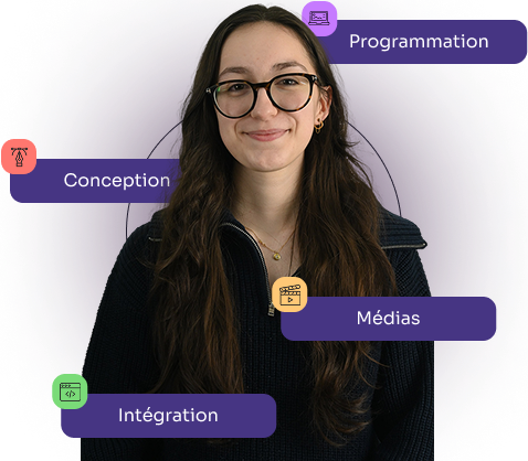 Photo de Perle Costedoat, étudiante en TIM