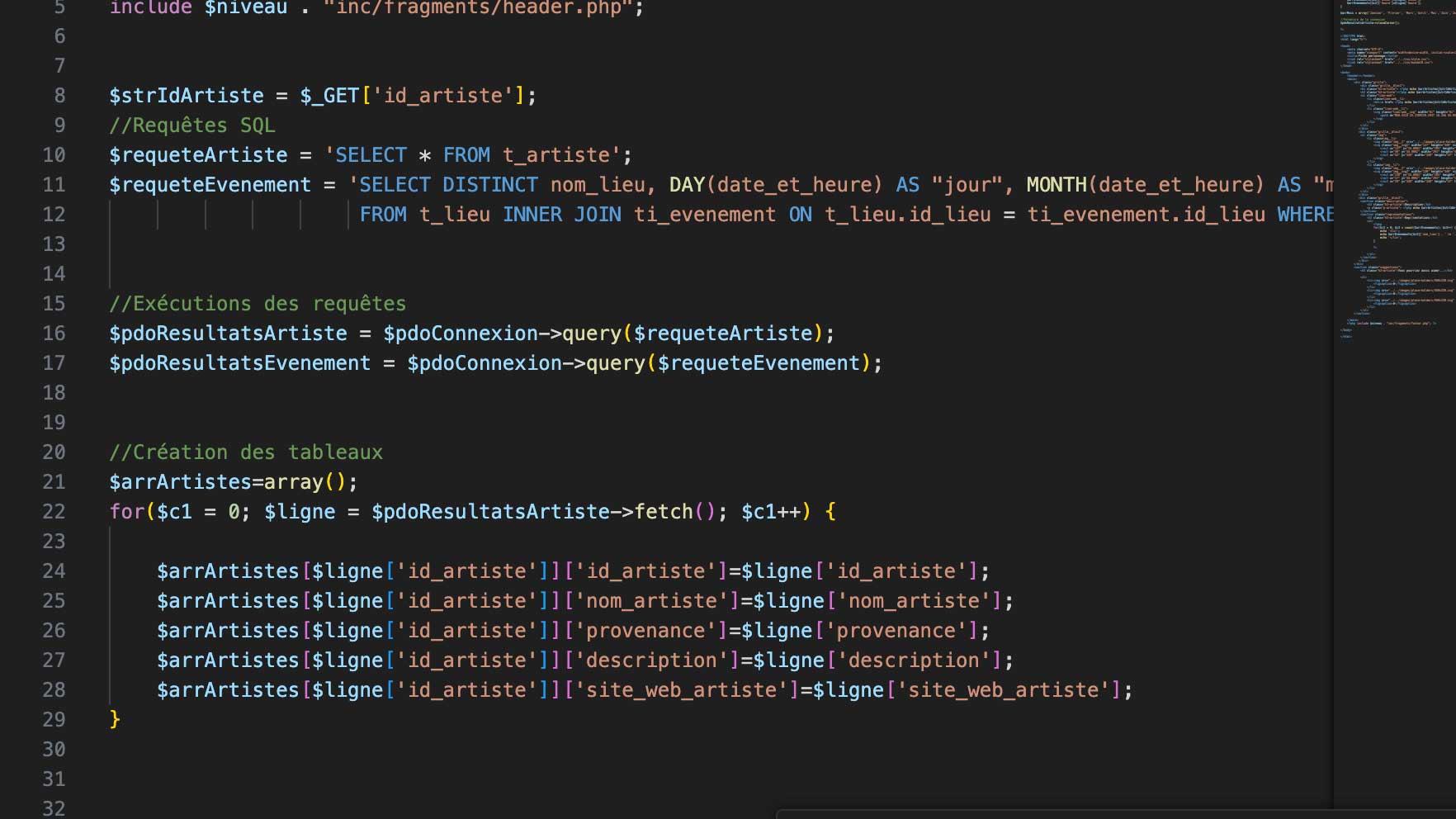 Image de l'étape Intégration et programmation